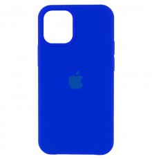 Чохол Silicone Case (AA) для Apple iPhone 12 Pro Max (6.7") Синій / Shiny blue