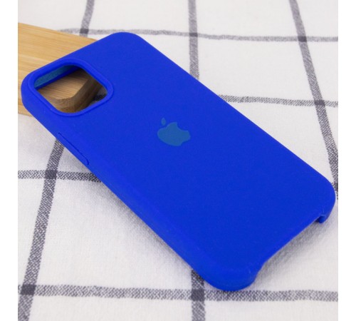 Чохол Silicone Case (AA) для Apple iPhone 12 Pro Max (6.7") Синій / Shiny blue Чохол Silicone Case (AA) для Apple iPhone 12 Pro Max (6.7") Синій / Shiny blue