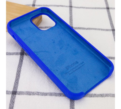 Чохол Silicone Case (AA) для Apple iPhone 12 Pro Max (6.7") Синій / Shiny blue Чохол Silicone Case (AA) для Apple iPhone 12 Pro Max (6.7") Синій / Shiny blue