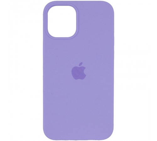 Чохол Silicone Case (AA) для Apple iPhone 12 Pro Max (6.7") Бузковий / Dasheen Чохол Silicone Case (AA) для Apple iPhone 12 Pro Max (6.7") Бузковий / Dasheen