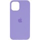 Чохол Silicone Case (AA) для Apple iPhone 12 Pro Max (6.7") Бузковий / Dasheen