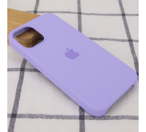 Чохол Silicone Case (AA) для Apple iPhone 12 Pro Max (6.7") Бузковий / Dasheen Чохол Silicone Case (AA) для Apple iPhone 12 Pro Max (6.7") Бузковий / Dasheen