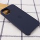 Чохол Silicone Case (AA) для Apple iPhone 12 Pro Max (6.7") Темно-синій / Midnight blue