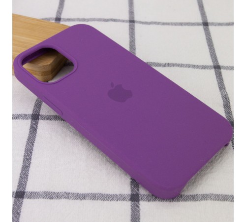 Чохол Silicone Case (AA) для Apple iPhone 12 Pro Max (6.7") Фіолетовий / Grape Чохол Silicone Case (AA) для Apple iPhone 12 Pro Max (6.7") Фіолетовий / Grape