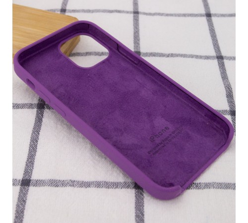 Чохол Silicone Case (AA) для Apple iPhone 12 Pro Max (6.7") Фіолетовий / Grape Чохол Silicone Case (AA) для Apple iPhone 12 Pro Max (6.7") Фіолетовий / Grape