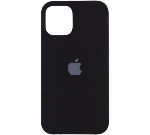 Чохол Silicone Case (AA) для Apple iPhone 12 Pro Max (6.7") Чорний / Black Чохол Silicone Case (AA) для Apple iPhone 12 Pro Max (6.7") Чорний / Black