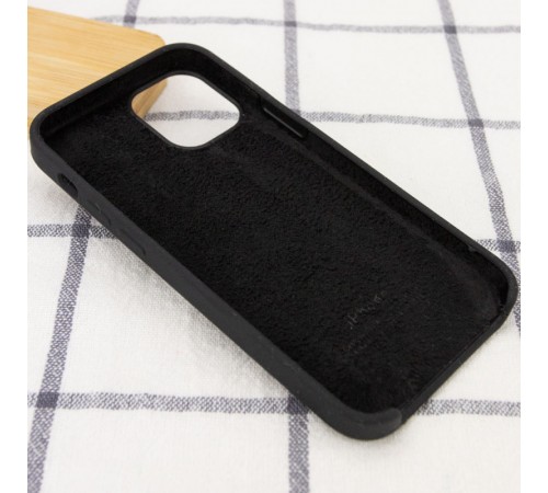 Чохол Silicone Case (AA) для Apple iPhone 12 Pro Max (6.7") Чорний / Black Чохол Silicone Case (AA) для Apple iPhone 12 Pro Max (6.7") Чорний / Black