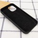 Чохол Silicone Case (AA) для Apple iPhone 12 Pro Max (6.7") Чорний / Black