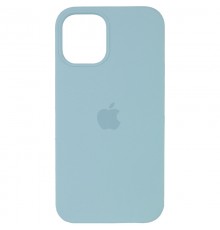 Чохол Silicone Case (AA) для Apple iPhone 12 Pro Max (6.7") Бірюзовий / Light blue