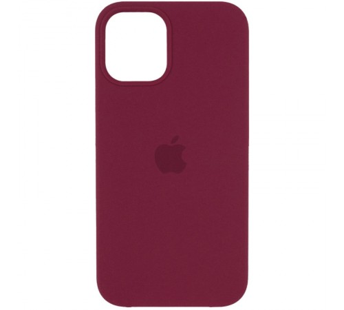 Чохол Silicone Case (AA) для Apple iPhone 12 Pro Max (6.7") Бордовий / Plum Чохол Silicone Case (AA) для Apple iPhone 12 Pro Max (6.7") Бордовий / Plum
