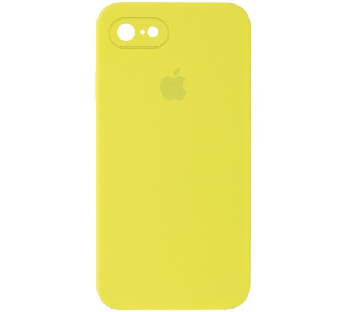 Чохол Silicone Case Square Full Camera Protective (AA) для Apple iPhone 7 / 8 / SE (2020) (4.7") Жовтий / Bright Yellow Чохол Silicone Case Square Full Camera Protective (AA) для Apple iPhone 7 / 8 / SE (2020) (4.7") Жовтий / Bright Yellow