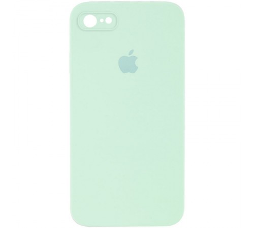 Чохол Silicone Case Square Full Camera Protective (AA) для Apple iPhone 7 / 8 / SE (2020) (4.7") Бірюзовий / Light Turquoise Чохол Silicone Case Square Full Camera Protective (AA) для Apple iPhone 7 / 8 / SE (2020) (4.7") Бірюзовий / Light Turquoise
