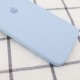Чохол Silicone Case Square Full Camera Protective (AA) для Apple iPhone 7 / 8 / SE (2020) (4.7") Блакитний / Mist blue