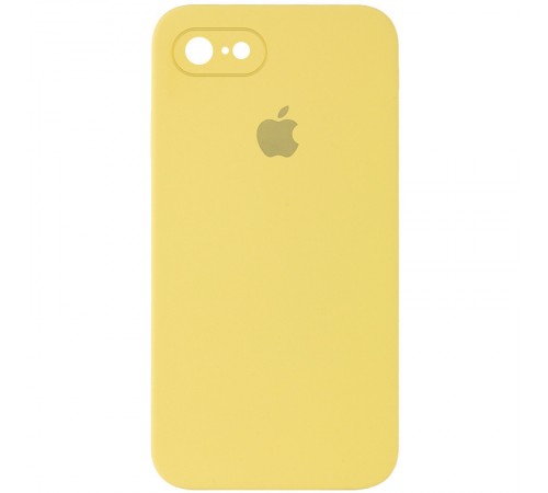 Чохол Silicone Case Square Full Camera Protective (AA) для Apple iPhone 7 / 8 / SE (2020) (4.7") Жовтий / Canary Yellow Чохол Silicone Case Square Full Camera Protective (AA) для Apple iPhone 7 / 8 / SE (2020) (4.7") Жовтий / Canary Yellow