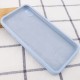 Чохол Silicone Case Square Full Camera Protective (AA) для Apple iPhone X / XS (5.8") Блакитний / Mist blue
