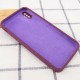 Чохол Silicone Case Square Full Camera Protective (AA) для Apple iPhone XS / X (5.8") Бордовий / Maroon
