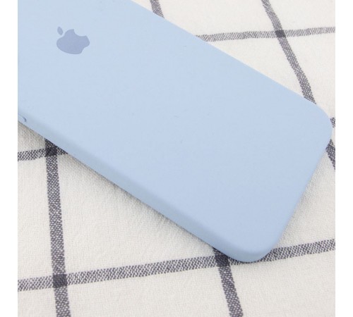 Чохол Silicone Case Square Full Camera Protective (AA) для Apple iPhone XR (6.1") Блакитний / Mist blue Чохол Silicone Case Square Full Camera Protective (AA) для Apple iPhone XR (6.1") Блакитний / Mist blue