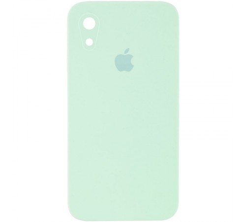 Чохол Silicone Case Square Full Camera Protective (AA) для Apple iPhone XR (6.1") Бірюзовий / Light Turquoise Чохол Silicone Case Square Full Camera Protective (AA) для Apple iPhone XR (6.1") Бірюзовий / Light Turquoise