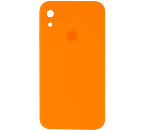 Чохол Silicone Case Square Full Camera Protective (AA) для Apple iPhone XR (6.1") Помаранчевий / Bright Orange Чохол Silicone Case Square Full Camera Protective (AA) для Apple iPhone XR (6.1") Помаранчевий / Bright Orange