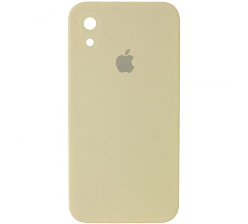 Чохол Silicone Case Square Full Camera Protective (AA) для Apple iPhone XR (6.1") Жовтий / Mellow Yellow Чохол Silicone Case Square Full Camera Protective (AA) для Apple iPhone XR (6.1") Жовтий / Mellow Yellow