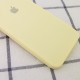 Чохол Silicone Case Square Full Camera Protective (AA) для Apple iPhone XR (6.1") Жовтий / Mellow Yellow