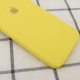 Чохол Silicone Case Square Full Camera Protective (AA) для Apple iPhone XR (6.1") Жовтий / Canary Yellow