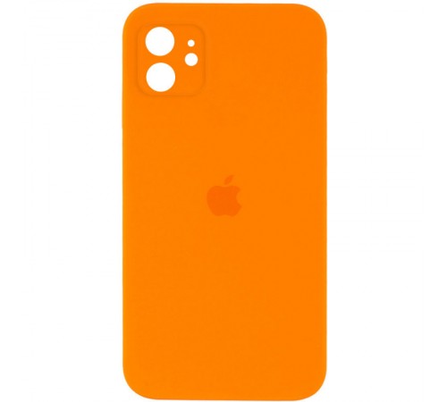 Чохол Silicone Case Square Full Camera Protective (AA) для Apple iPhone 11 (6.1") Помаранчевий / Bright Orange Чохол Silicone Case Square Full Camera Protective (AA) для Apple iPhone 11 (6.1") Помаранчевий / Bright Orange
