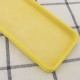 Чохол Silicone Case Square Full Camera Protective (AA) для Apple iPhone 11 (6.1") Жовтий / Canary Yellow
