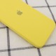 Чохол Silicone Case Square Full Camera Protective (AA) для Apple iPhone 11 (6.1") Жовтий / Canary Yellow