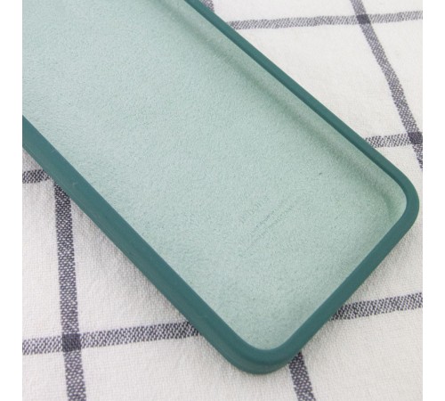 Чохол Silicone Case Square Full Camera Protective (AA) для Apple iPhone 11 (6.1") Зелений / Pine green Чохол Silicone Case Square Full Camera Protective (AA) для Apple iPhone 11 (6.1") Зелений / Pine green