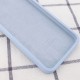 Чохол Silicone Case Square Full Camera Protective (AA) для Apple iPhone 11 (6.1") Блакитний / Mist blue