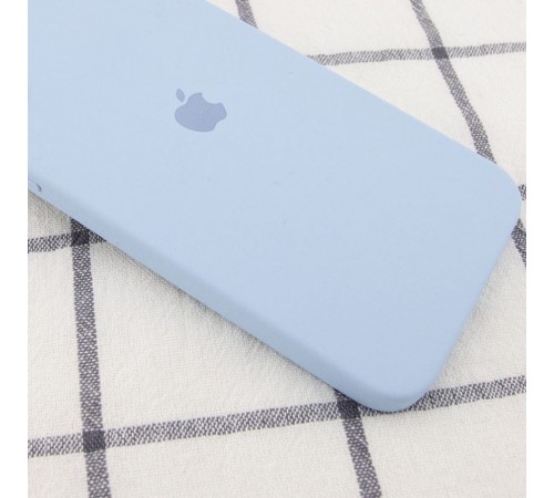 Чохол Silicone Case Square Full Camera Protective (AA) для Apple iPhone 11 (6.1") Блакитний / Mist blue Чохол Silicone Case Square Full Camera Protective (AA) для Apple iPhone 11 (6.1") Блакитний / Mist blue