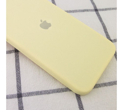 Чохол Silicone Case Square Full Camera Protective (AA) для Apple iPhone 11 (6.1") Жовтий / Mellow Yellow Чохол Silicone Case Square Full Camera Protective (AA) для Apple iPhone 11 (6.1") Жовтий / Mellow Yellow