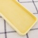Чохол Silicone Case Square Full Camera Protective (AA) для Apple iPhone 11 (6.1") Жовтий / Mellow Yellow