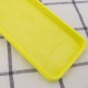 Чохол Silicone Case Square Full Camera Protective (AA) для Apple iPhone 11 (6.1") Жовтий / Bright Yellow