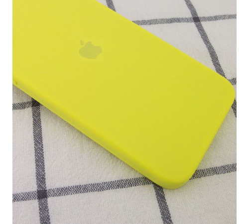 Чохол Silicone Case Square Full Camera Protective (AA) для Apple iPhone 11 (6.1") Жовтий / Bright Yellow Чохол Silicone Case Square Full Camera Protective (AA) для Apple iPhone 11 (6.1") Жовтий / Bright Yellow