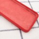 Чохол Silicone Case Square Full Camera Protective (AA) для Apple iPhone 11 (6.1") Червоний / Camellia