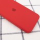 Чохол Silicone Case Square Full Camera Protective (AA) для Apple iPhone 11 (6.1") Червоний / Camellia