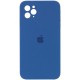 Чохол Silicone Case Square Full Camera Protective (AA) для Apple iPhone 11 Pro (5.8") Синій / Navy blue