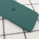 Чохол Silicone Case Square Full Camera Protective (AA) для Apple iPhone 11 Pro (5.8") Зелений / Pine green