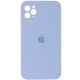 Чохол Silicone Case Square Full Camera Protective (AA) для Apple iPhone 11 Pro (5.8") Блакитний / Mist blue