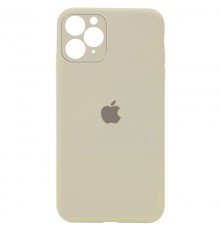 Чохол Silicone Case Square Full Camera Protective (AA) для Apple iPhone 11 Pro (5.8") Бежевий / Antigue White