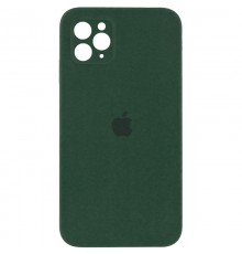 Чохол Silicone Case Square Full Camera Protective (AA) для Apple iPhone 11 Pro Max (6.5") Зелений / Cyprus Green