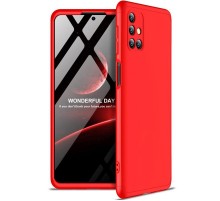 Пластикова накладка GKK LikGus 360 градусів (opp) для Samsung Galaxy M51 Червоний