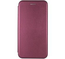 Шкіряний чохол-книжка Classy для Xiaomi Poco X3 NFC / Poco X3 Pro Бордовий