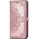 Шкіряний чохол-книжка Art Case з візитницею для Samsung Galaxy S20 FE Рожевий