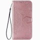 Шкіряний чохол-книжка Art Case з візитницею для Samsung Galaxy S20 FE Рожевий