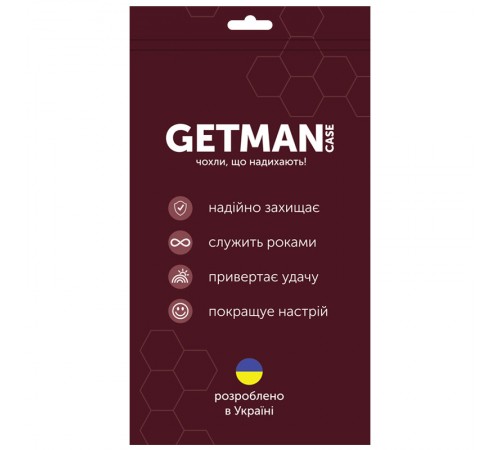 TPU чохол GETMAN Ease logo посилені кути для Apple iPhone 12 mini (5.4") Безбарвний (прозорий)