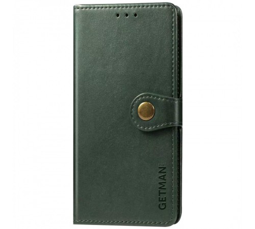 Шкіряний чохол-книжка GETMAN Gallant (PU) для Xiaomi Poco X3 NFC / Poco X3 Pro Зелений Шкіряний чохол-книжка GETMAN Gallant (PU) для Xiaomi Poco X3 NFC / Poco X3 Pro Зелений