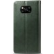 Шкіряний чохол-книжка GETMAN Gallant (PU) для Xiaomi Poco X3 NFC / Poco X3 Pro Зелений
